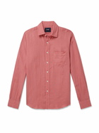 Drake's - Linen Shirt - Pink