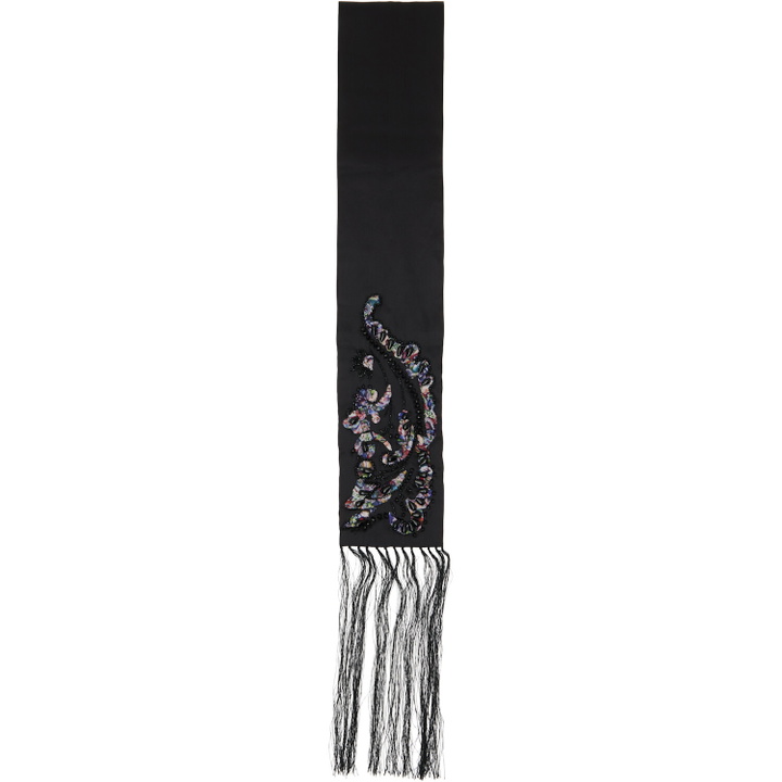 Photo: Dries Van Noten Black Fania Scarf