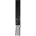Dries Van Noten Black Fania Scarf