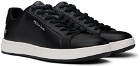 PS by Paul Smith Black Leather Albany Sneakers