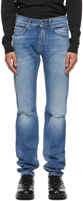 Photo: Versace Blue Slim Fit Jeans