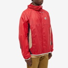 Moncler Men's Dronne Lightweight Windbreaker in Red