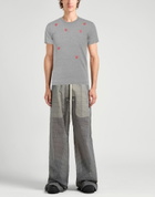 Comme Des Garçons Play Mens T-shirt in Grey