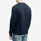 Stone Island Men's Long Sleeve Patch T-Shirt in Navy