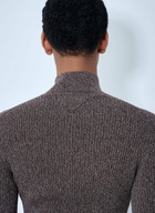 Prada High Neck Zip Sweater