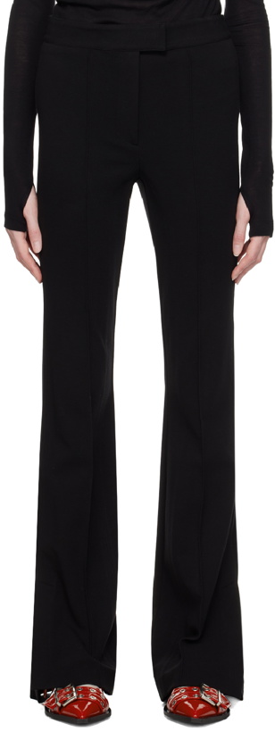 Photo: Helmut Lang Black Flared Leggings