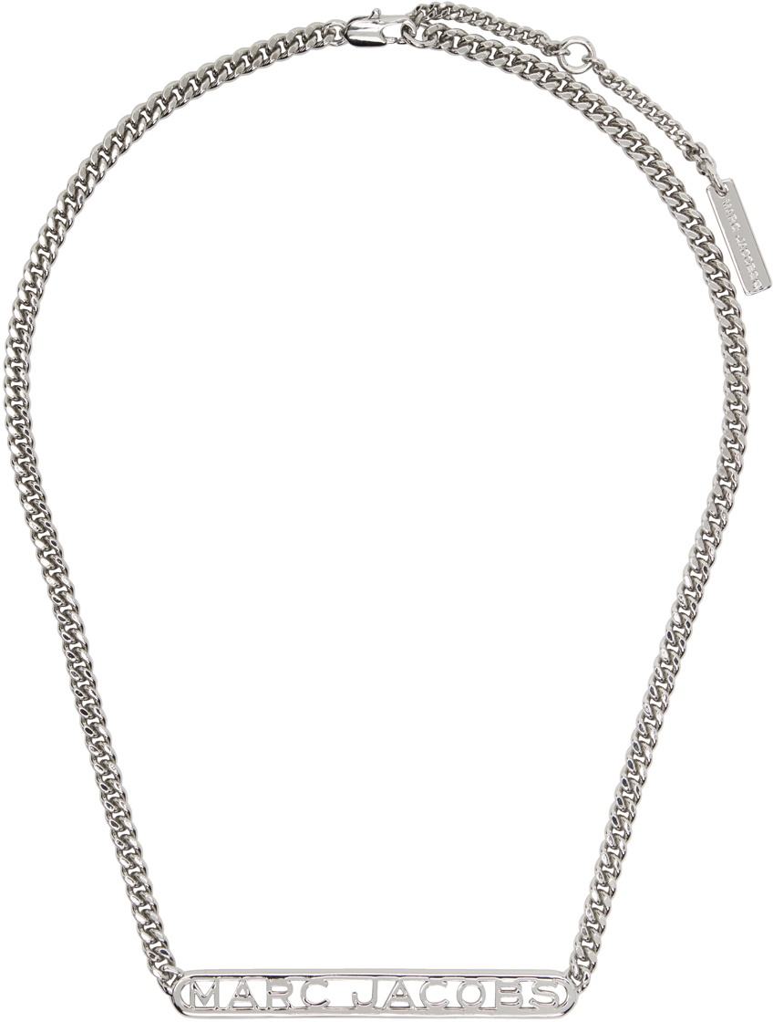 Marc Jacobs Silver 'The Monogram Chain' Necklace Marc Jacobs