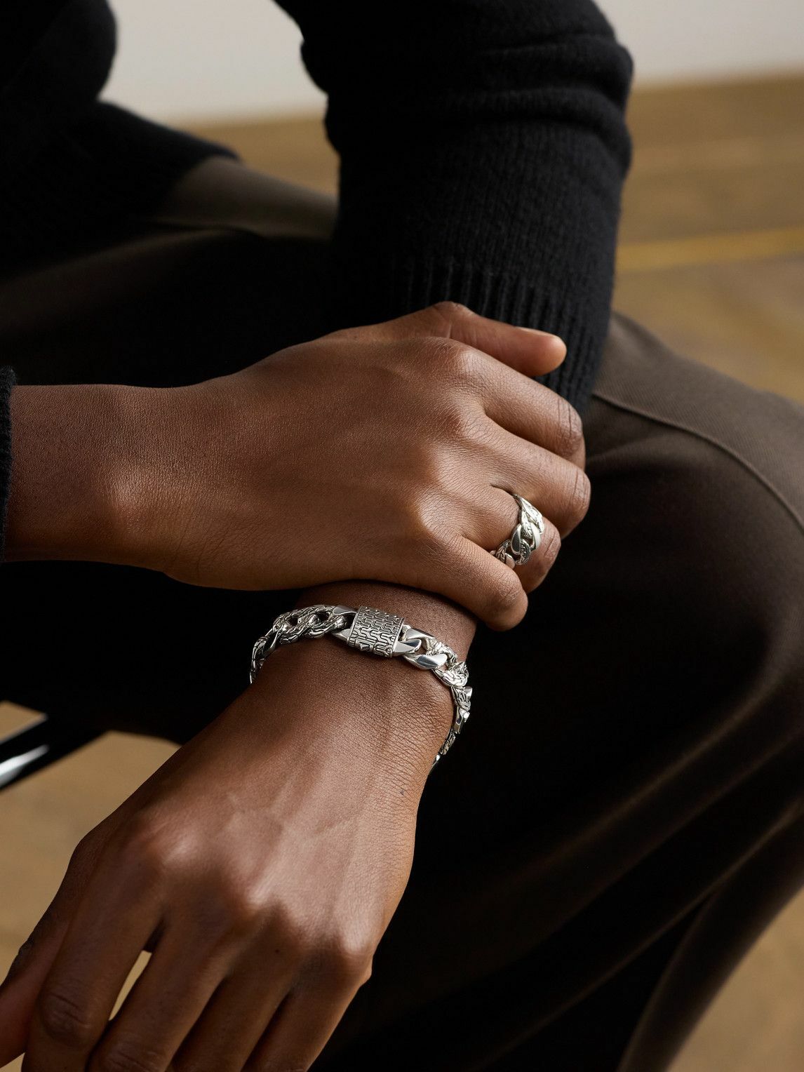 John Hardy - Silver Chain Bracelet - Silver