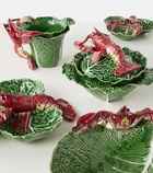 Bordallo Pinheiro Cabbage With Lobsters salad bowl