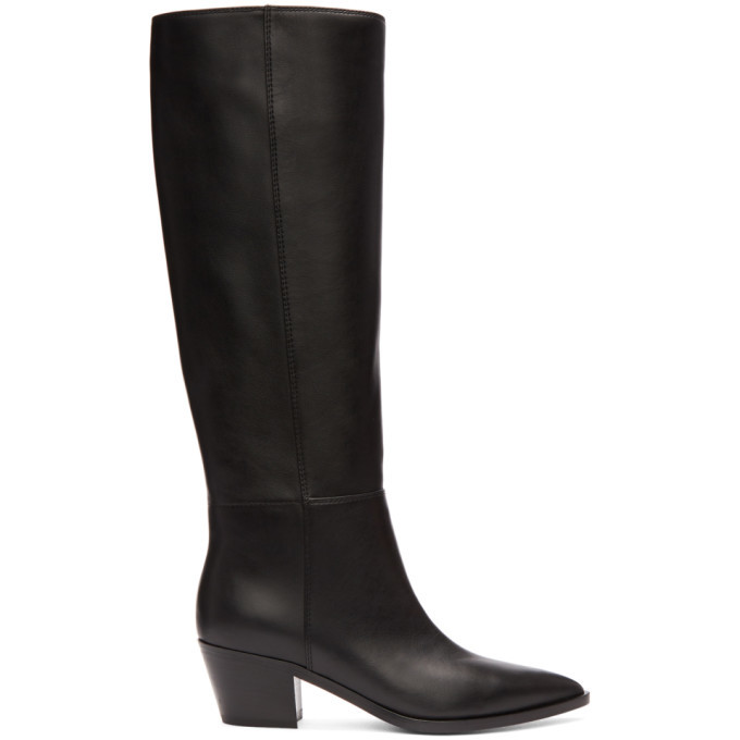 Gianvito Rossi Black Daenerys Knee-High Boots