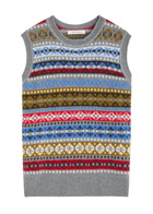 Wales Bonner Astral Intarsia Wool-blend Vest Multicoloured 1