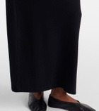 Leset Lauren off-shoulder jersey maxi dress