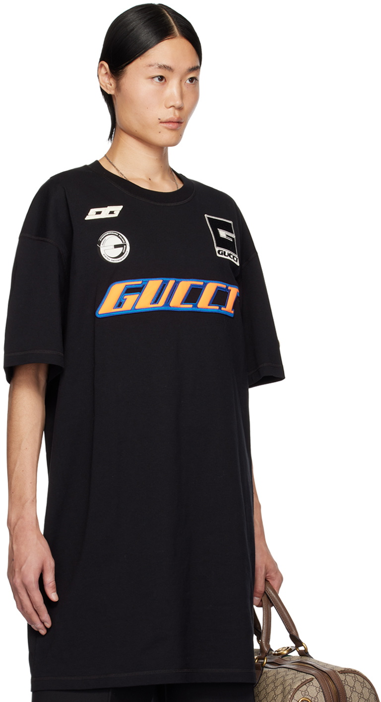 GUCCI ブラック Tシャツ GUCCI グッチ ブラック Tシャツ サイズL – paparazzi