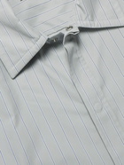 Theory - Lucas Ossendrijver Pinstriped Cotton-Blend Shirt - Gray