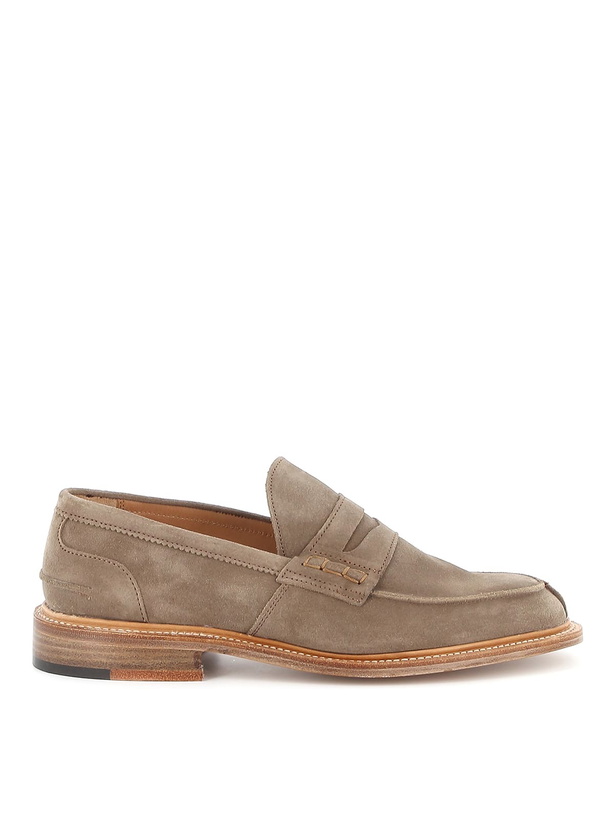 Photo: Tricker's James Penny Loafer Suede
