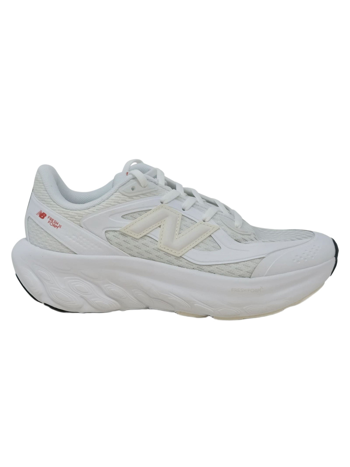 New Balance White Synthetic Sneaker
