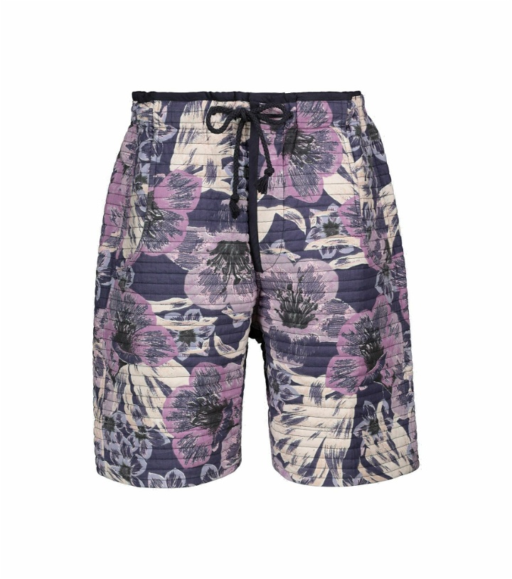 Photo: Isabel Marant - Helani floral quilted shorts