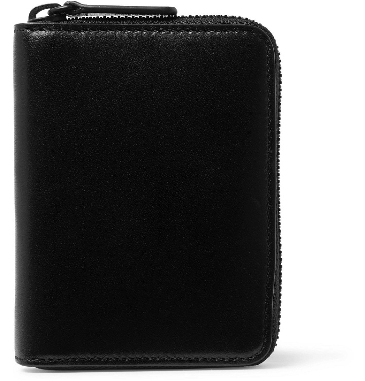 Photo: Common Projects - Leather Zip-Around Wallet - Black