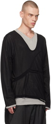 Kiko Kostadinov Black & Gray Knox T-shirt