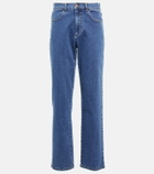 See By Chloe - High-rise straight-leg jeans