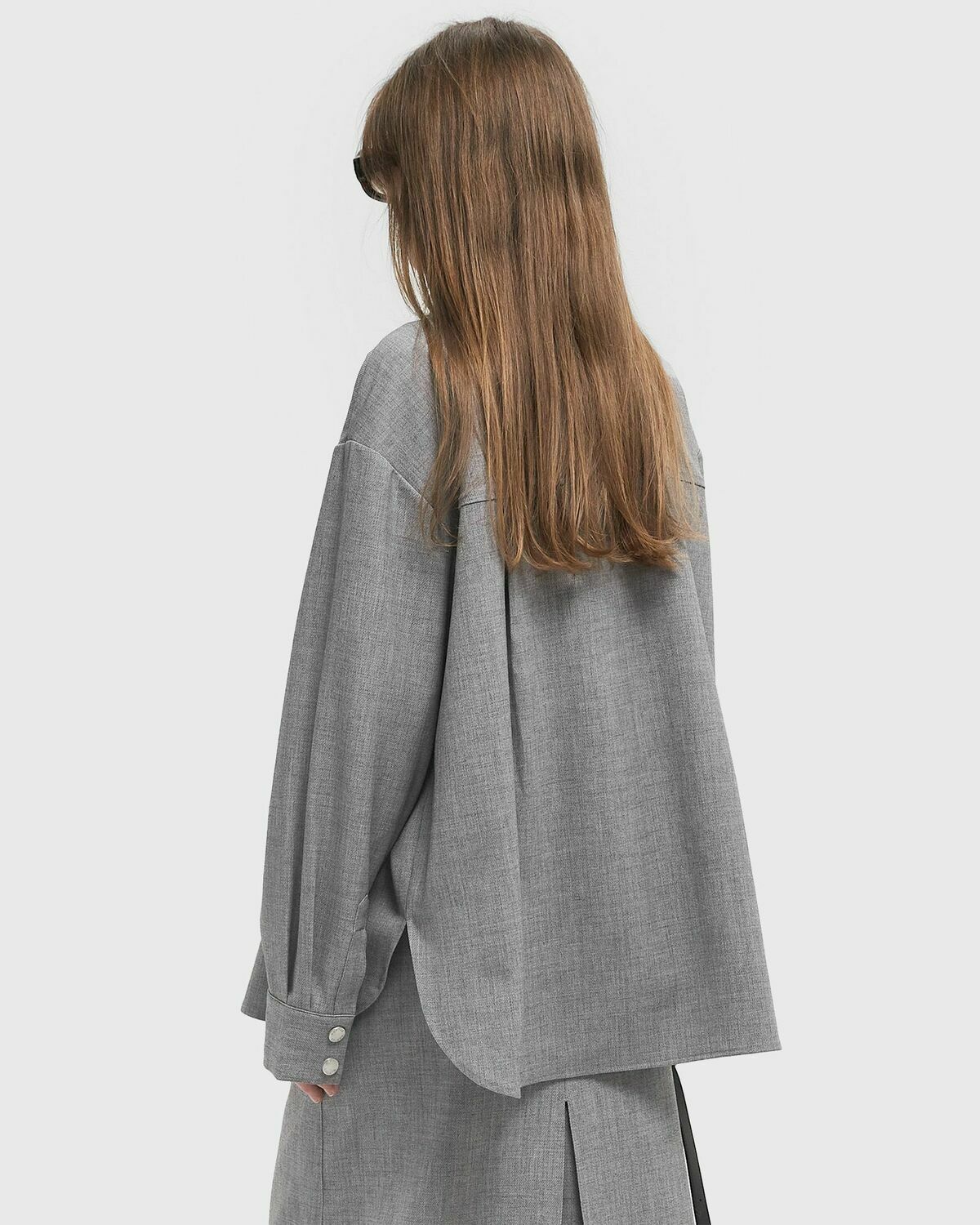 Gestuz CALLAGZ OZ SHIRT Grey Womens Shirts & Blouse