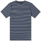 A.P.C. Men's Aymeric Stripe T-Shirt in Dark Navy