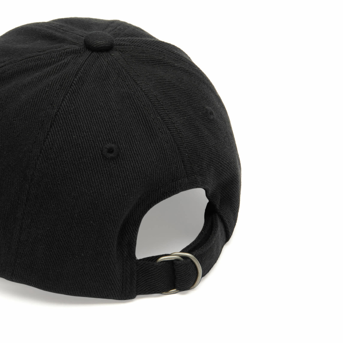 Acne Studios Men's Cuddy Autograph Logo Cap in Black Acne Studios
