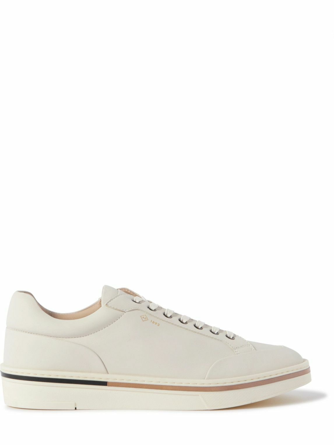 Photo: Dunhill - Metropolitan Leather Sneakers - White