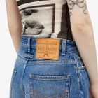 Jean Paul Gaultier Women's Button Jeans in Vintage Blue