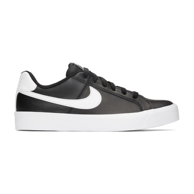 Photo: Nike Black and White Court Royale AC Sneakers