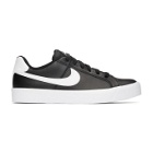 Nike Black and White Court Royale AC Sneakers