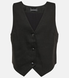 SIR - Linen-blend vest