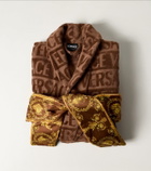 Versace Home I Heart Baroque cotton terry bathrobe