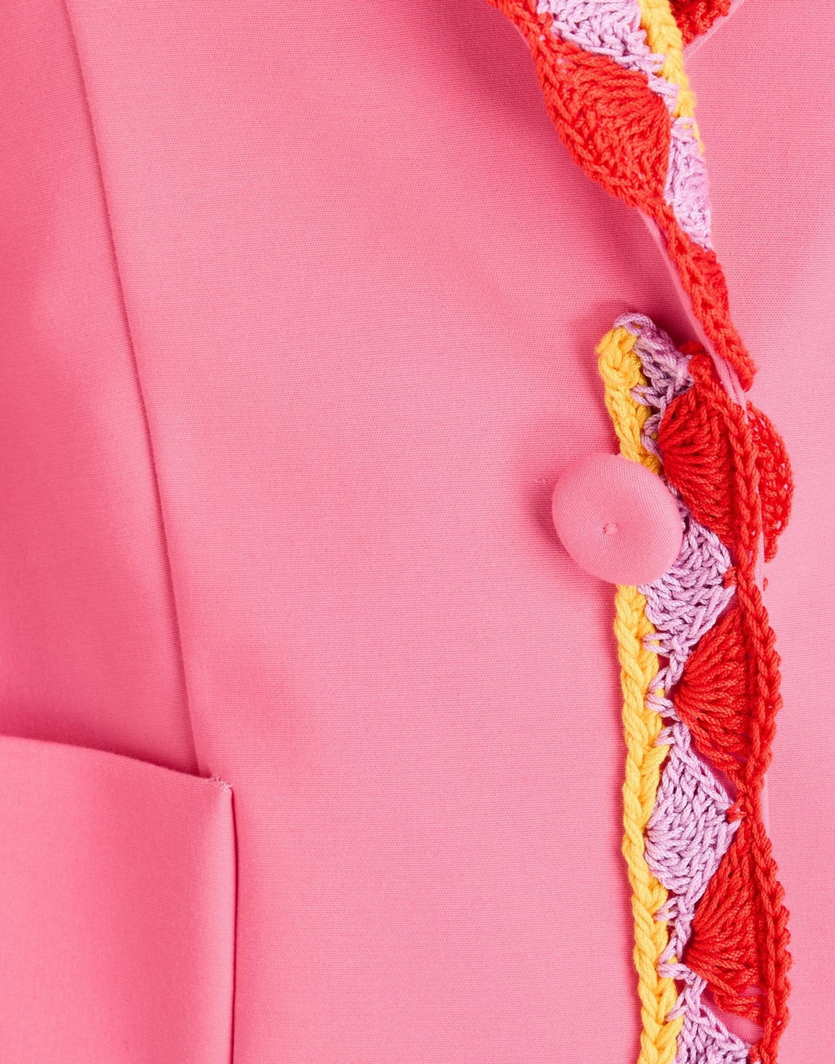 Moschino Womens Blazer in Magenta