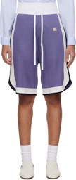 Wales Bonner Purple Rio Shorts