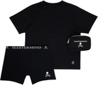 MASTERMIND WORLD Black MW T-shirt & Boxers Set