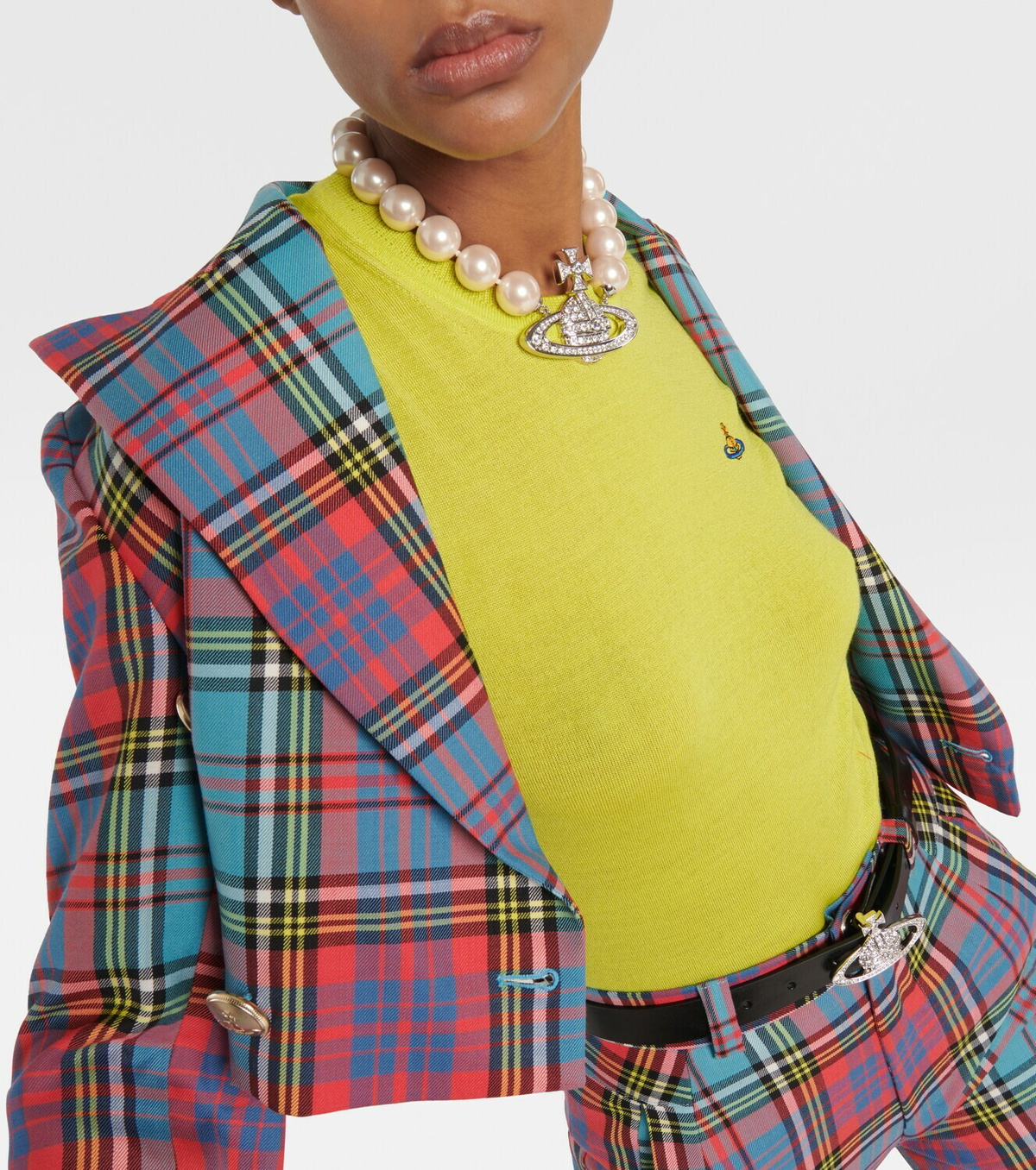 Vivienne Westwood - Logo wool and silk sweater Vivienne Westwood