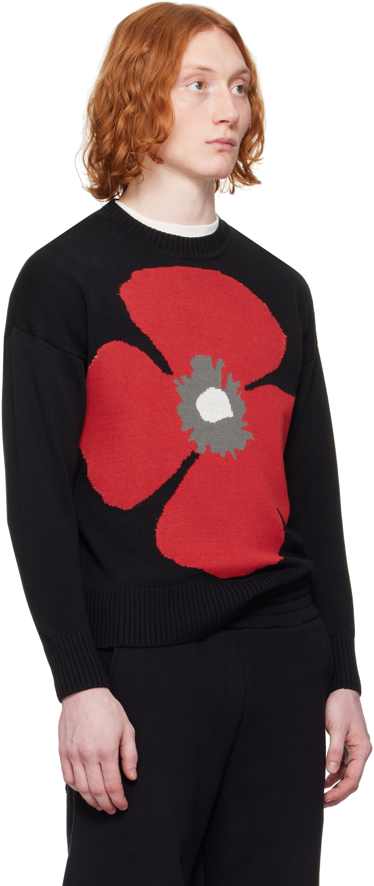 OUAT Black & Red Poppy Sweater
