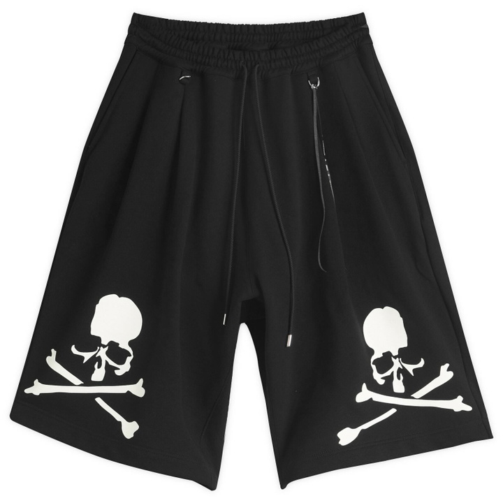 Photo: MASTERMIND WORLD Men's OG Sweat Shorts in Black
