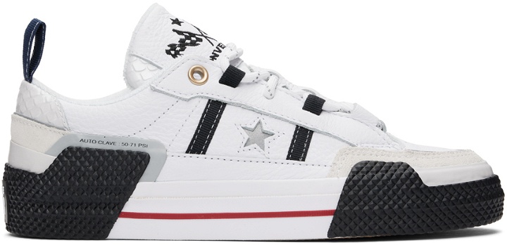 Photo: Converse White Ibn Jasper Limited Edition One Star Sneakers