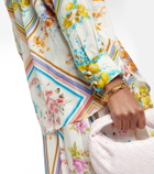 Zimmermann Halcyon floral silk blouse