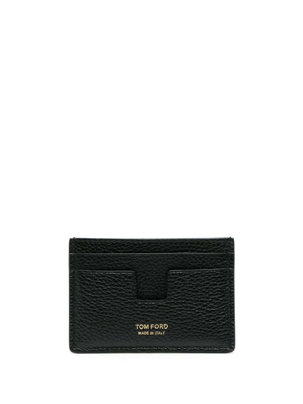 Tom Ford Women's Leather Card Holder Black