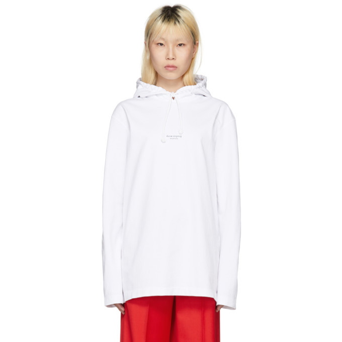 Photo: Acne Studios White Lily Hoodie