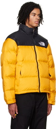 The North Face Yellow & Black 1996 Retro Nuptse Down Jacket