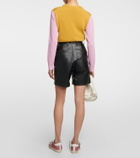 Golden Goose - Leather shorts