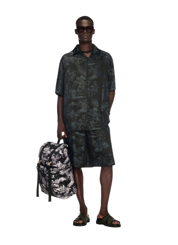 Photo: OFF WHITE Jacquard Fresco Bowling Shorts