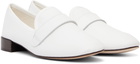 Repetto White Michael Loafers