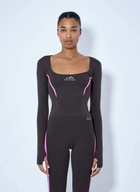 Balenciaga Long Sleeve Fitted Top
