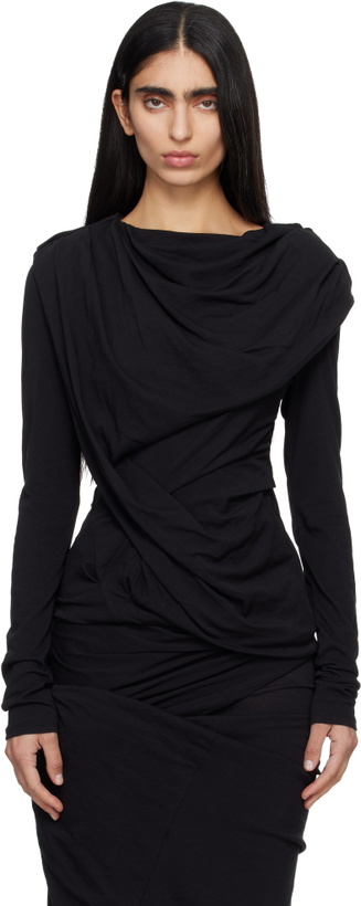 Photo: Entire Studios Black Twist Top