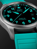 IWC Schaffhausen - Mercedes-AMG PETRONAS Formula One™ Team Pilot's Mark XX Automatic 40mm Titanium and Rubber Watch, Ref. No. IW328210